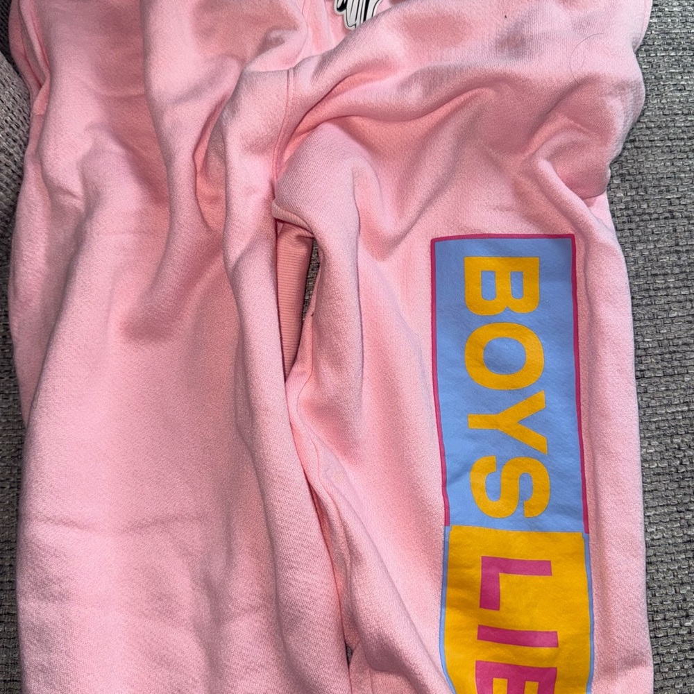 Boys Lie Pink Sweatpants - New With Tags!